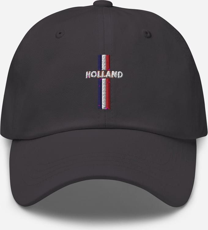 Holland Pet / Cap - Donkergrijs