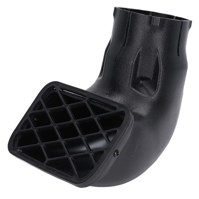 Auto Snorkel Kop LLDPE Plastic Stofvanger Luchtinlaatkop Vervanging Universeel Accessoire 3.5in black