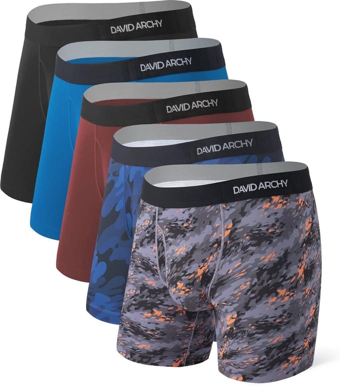 Comfortabele en Zachte Heren Boxerslips van Polyester - Verpakking van 3 en 5 Stuks