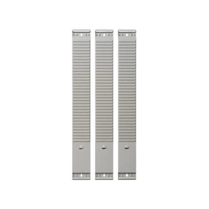 Planbordelement djois 77mm 50 sleuf grijs | 3 stuks