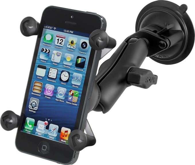 RAM Mount RAM-B-166-UN7 houder Mobiele telefoon/Smartphone Zwart Passieve houder