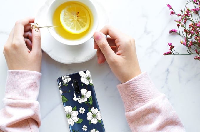 OnePlus 7 Pro TPU Case Dogwood Flowers