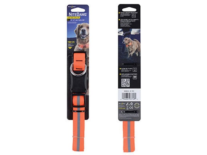 Nite Ize NiteDawg Halsband Oranje L