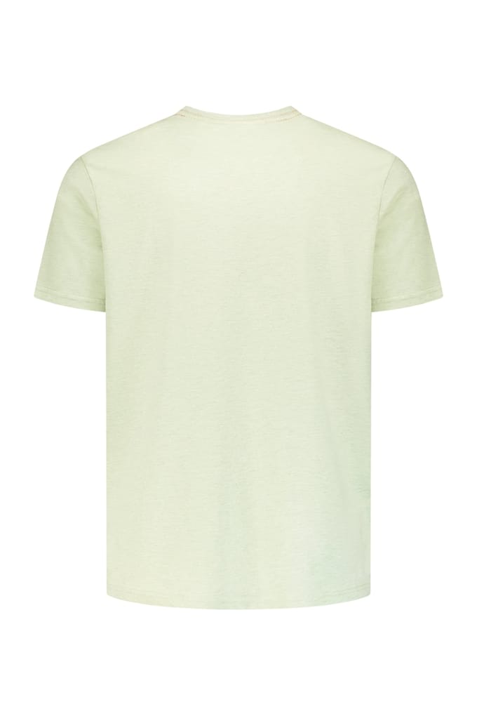 No Excess T-shirt Crewneck Melange Seagreen Größe: S | Basic T-Shirts Outlet | Herren | Grün