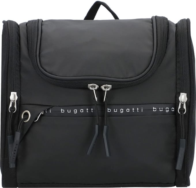 bugatti Toilettas Blanc DeLight Toiletry Bag Black Zwart