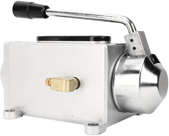 Handmatige Smeerpomp - Handolieman Lubricator - Machine Onderhoud - Hoge Druk Smering - 500cc - Aluminium