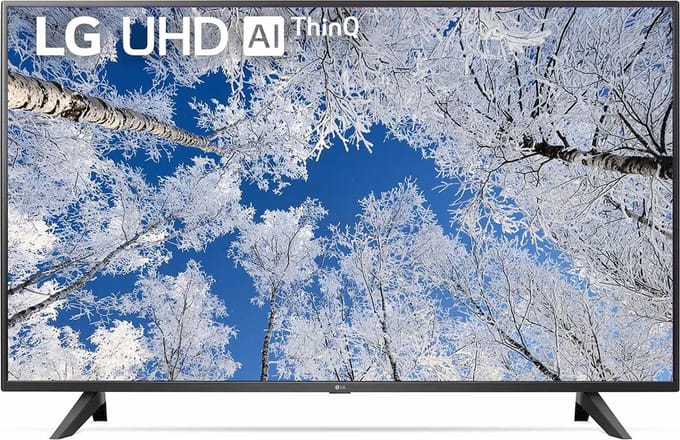 LG 43UQ70006LB - 43 inch - 4K LED - 2022 - Buitenlands model