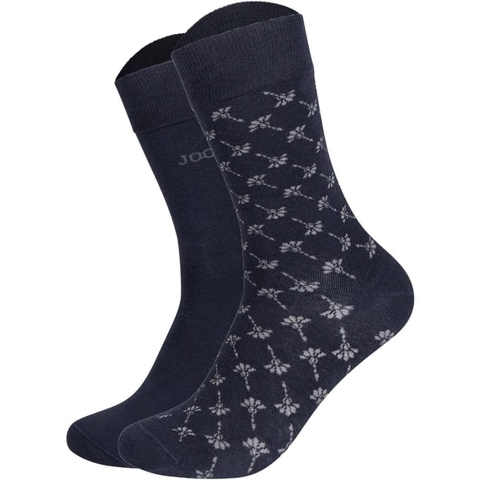 JOOP! Sokken Premium Essential Iconic Socks 2P Set van 2