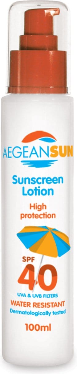 Pharmaid Aegean Sun Natuurlijke Zonnebrand Lotion SPF40 100ml | Sun Moisturizer