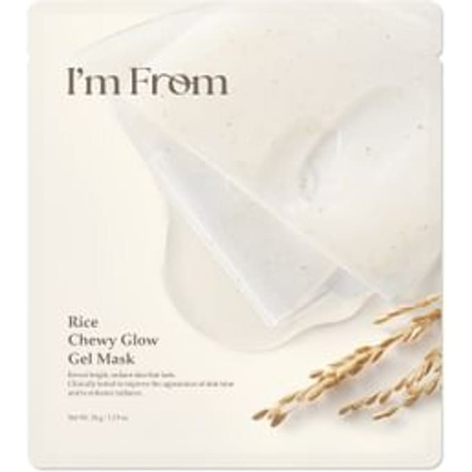 I'm from - Rice Chewy Glow Gel Mask 34g x 1 sheet