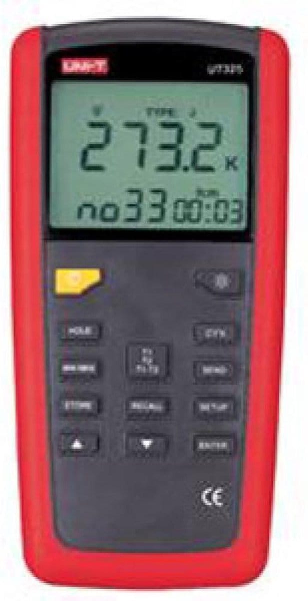 UNI-T UT325 Digitale 2 kanaals Temperatuurmeter (UT325)