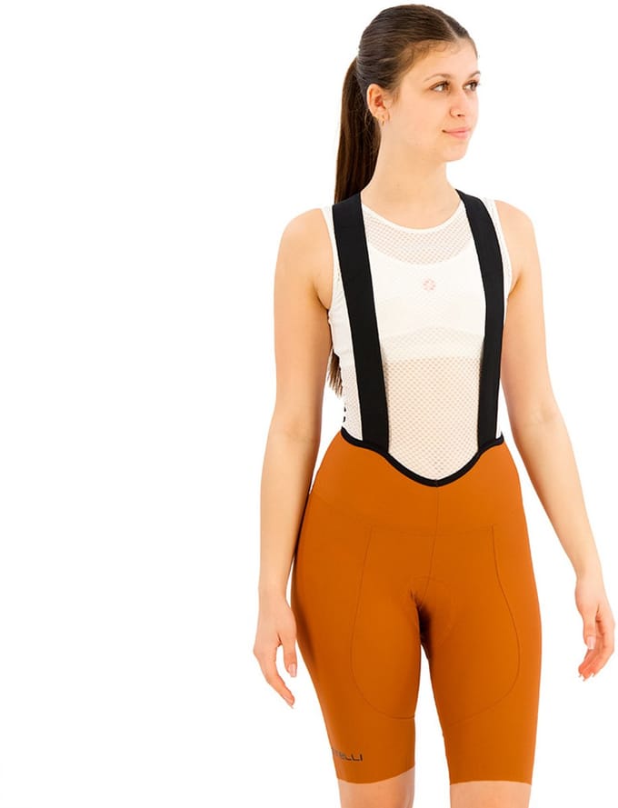 Castelli Espresso Dt Fietsbroek Bruin XS Vrouw