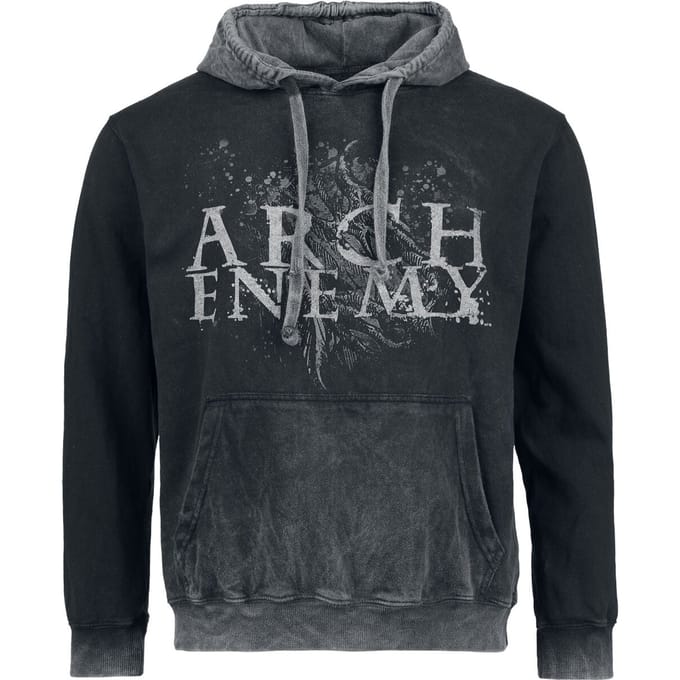 Arch Enemy Trui met capuchon - MMXX - S tot XL - voor Mannen - grijs