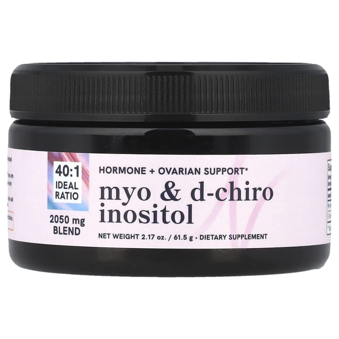 Myo-Inositol, D-Chiro-Inositol, 61.5g (2,17 oz)