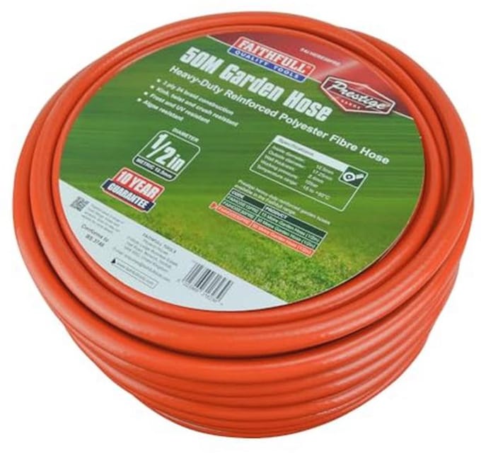 50M Tuinslang - Slechte Luchtdruk, Kinkbestendig, UV- en Vorstbestendig - Diameter 12.7 mm