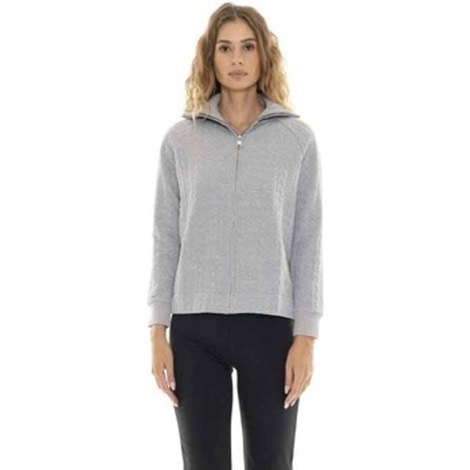 Sweaters Leone 1947 Woman Bonded High Collar Relaxed