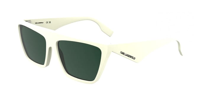 Karl Lagerfeld KL6186S White 60/15/145 UNISEX Zonnebrillen
