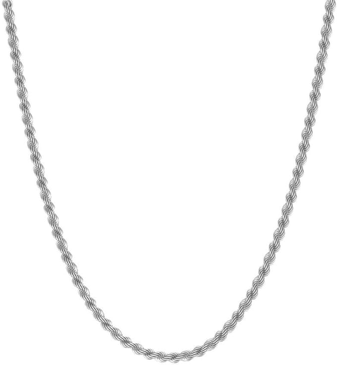 STEEL & BARNETT - Ketting Heren - Helix - Zilver - Verstelbaar