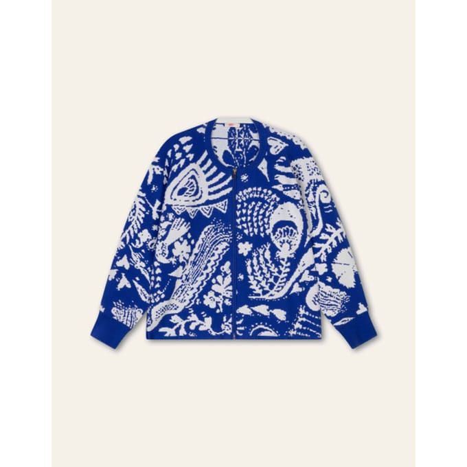 Oilily Vata Vest- maatM Royal Blauw