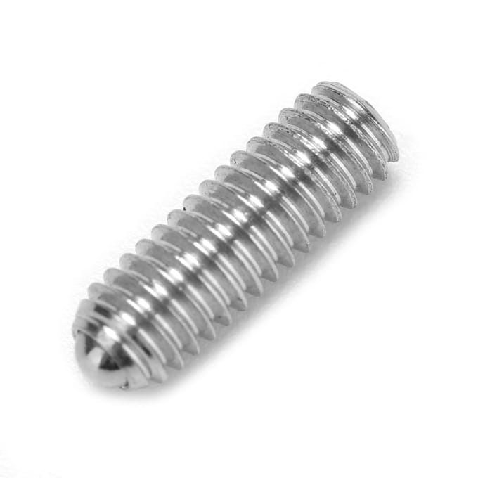 Stalen Veerkogel Plunjer Zeskantbout Socket Bevestigingsschroeven Positioneringskogel (M6*12, 20 stuks)