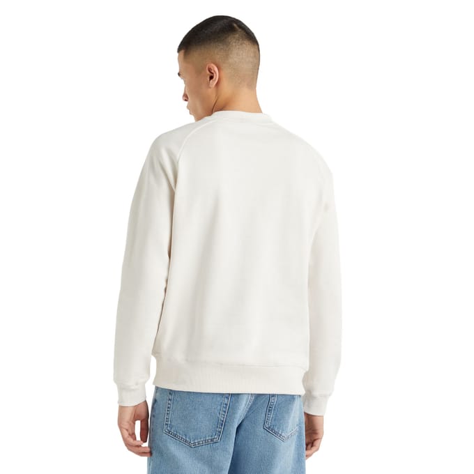Umbro Heren Logo Sweatshirt (Wit zand)