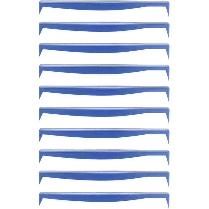 10 stuks Openingswrikgereedschap Plastic Spudger Schroevendraaier 2 Kops Smartphone Demontage Bar 127mm gray
