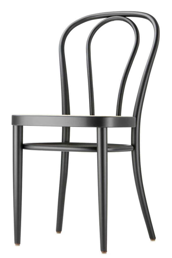 Thonet 218 Bentwood Stoel - Beuken zwart (TP 29) gebeitst