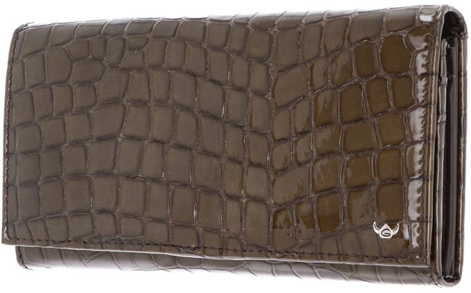 Golden Head Leren portemonnee Cayenne RFID Protect Damenbörse 2802 Toffee bruine