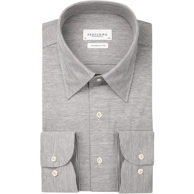 Profuomo Japanese knitted dress shirt