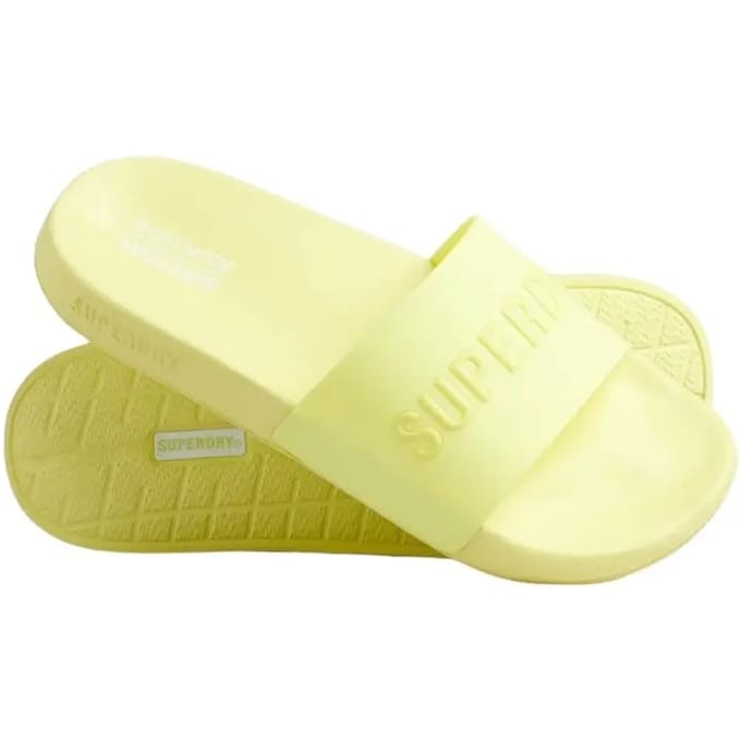 Vegan logo teenslippers Superdry