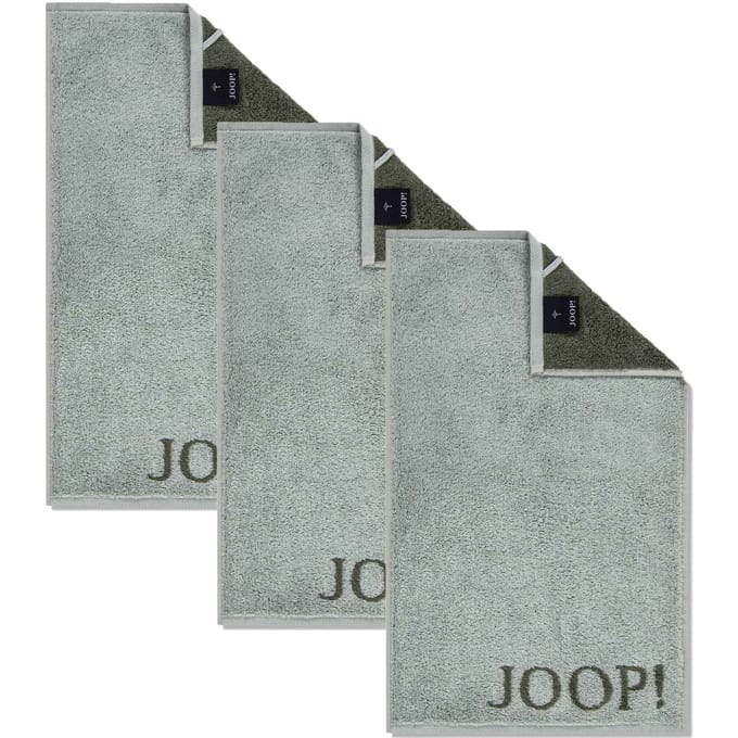 JOOP! Gastendoekje Classic Frottier Een maat, 30x50 Set van 3