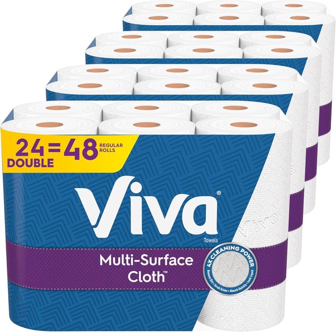 Multi-Surface Papieren Handdoeken - 24 Dubbele Rollen