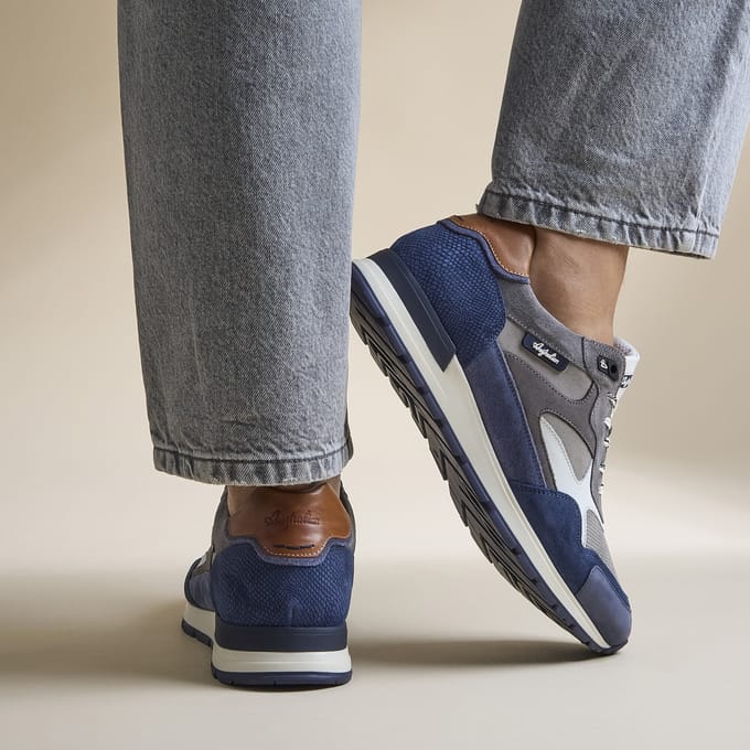 Australian Australian Tiago Sneakers grijs Leer