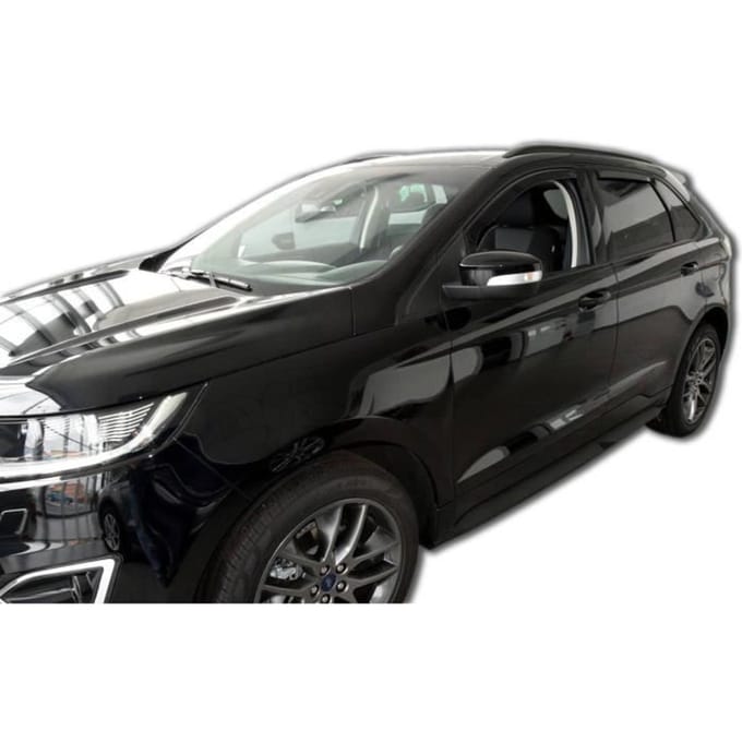 Déflecteurs d'air - J&J AUTOMOTIVE - Ford Edge - Fumé - Acrylique renforcé - Installation facile