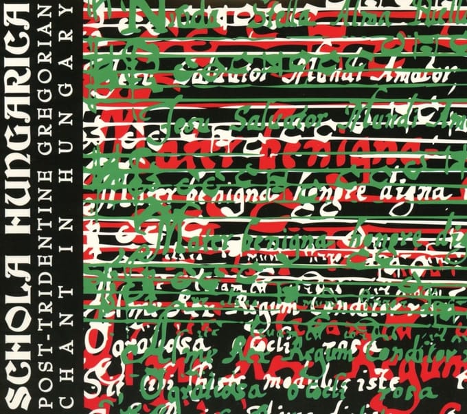 Schola Hungarica & Dobszay & Feher - Post-Tridentine Gregorian Chant In Hungary (CD)