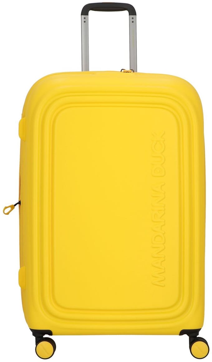 MANDARINA DUCK Logoduck + Trolley Duck Yellow Geel 74cm