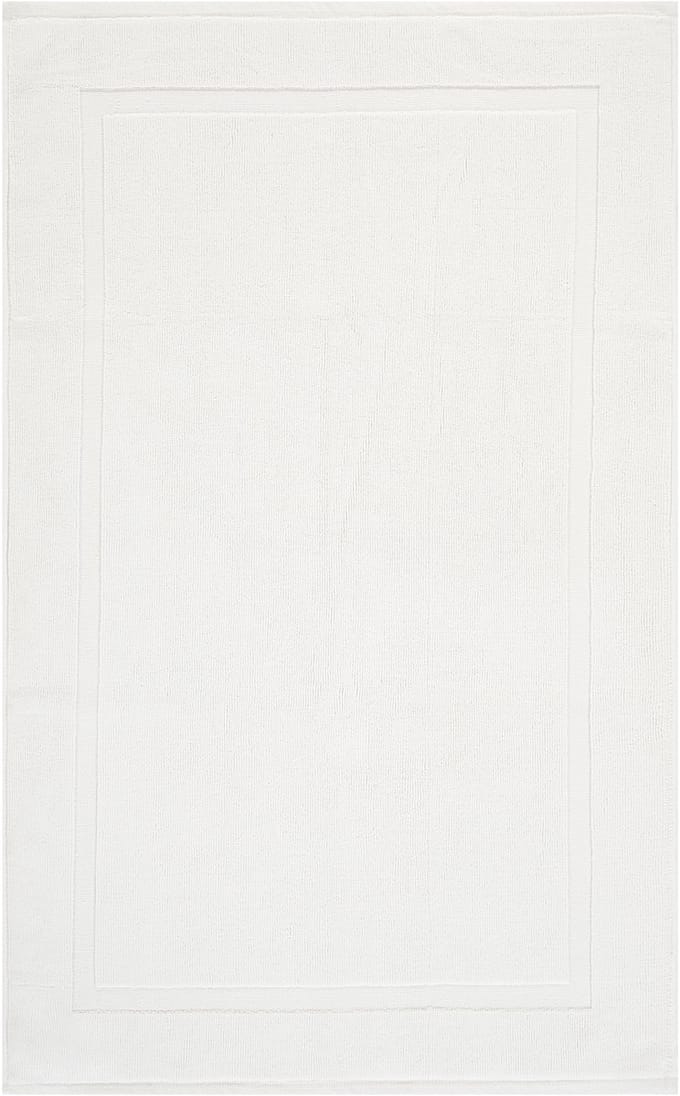 Luxe katoenen badmat - 1200 GSM - 60 x 100 cm - Wit