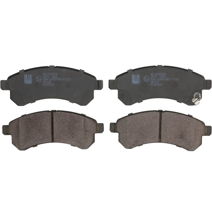 Remblokkenset, schijfrem BLUE PRINT ADJ134224