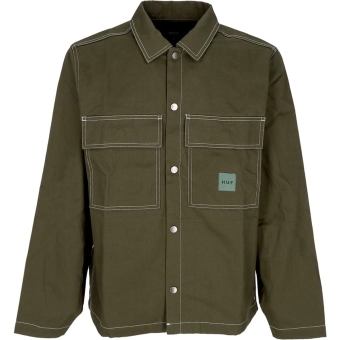 Werkkleding Man Mason Shacket Hunter Green Jacket