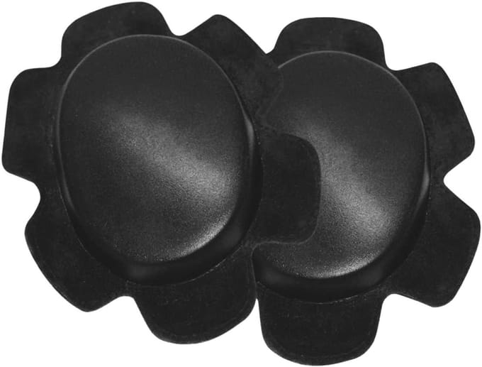 Knie sliders - Motor accessoires - Motorrijden - Grote klittenbandsluiting - One size - Zwart