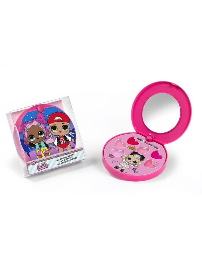 Miroir L.O.L Surprise dessin animé avec gloss à lèvres