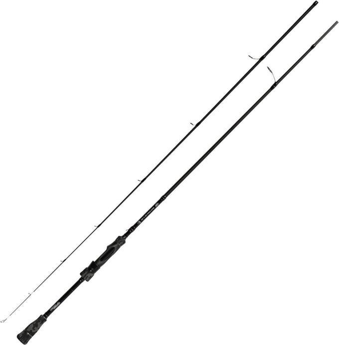 Spinstang - Hengel - Baarsvissen - Lichtreflecterende top - 200 cm - Camo