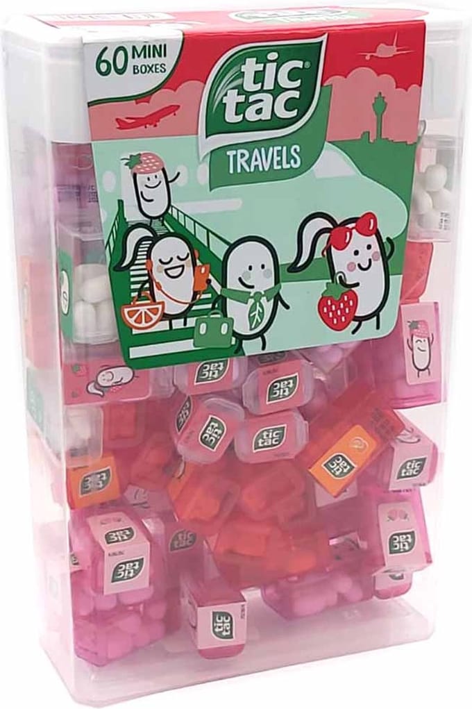 Tic Tac Limited Edition Fruit Mini Box 60x3,8g= 228g
