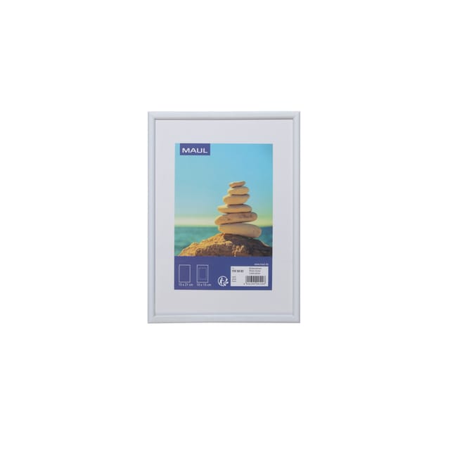 MAUL Fotolijsten MAULart kunststof 15 x 21 cm, ca. A5 wit