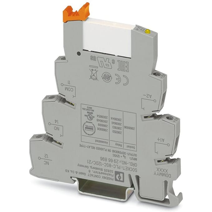 Phoenix Contact PLC-RSC- 12DC/21 Interfacerelais 12 V/DC 6 A 1x wisselcontact 10 stuk(s)