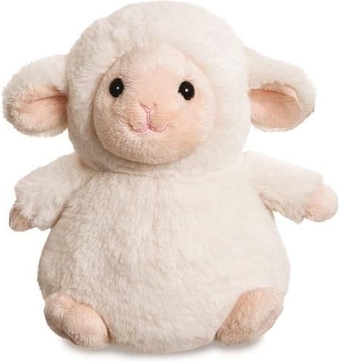 Aurora - Knuffel - Cuddle Pals - Lammetje - 18 cm