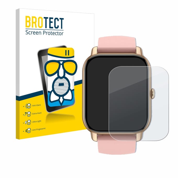 BROTECT - Screenprotector voor Sross Smartwatch 1.83" - Folie Beschermfolie Beschermglas matte