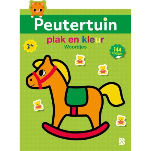 Plak En Kleur Woordjes - Peutertuin