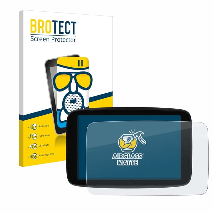 BROTECT - Screenprotector voor TomTom GO Superior 7" - Folie Beschermfolie Beschermglas matte