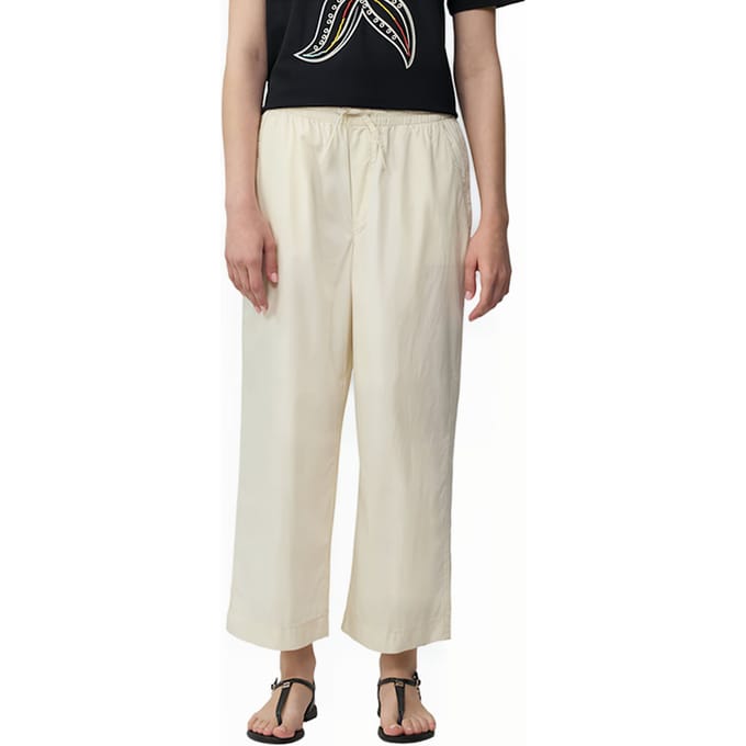 s.Oliver  Hosen Off White Größe: W46 | Stoffhosen Outlet | Damen | Weiß